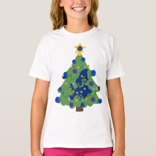 Christmas Tree - European Union Flag EU Euro T-Shirt