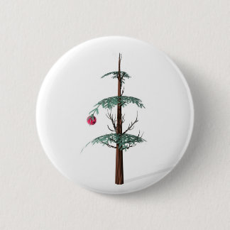 Christmas Tree Fail 6 Cm Round Badge
