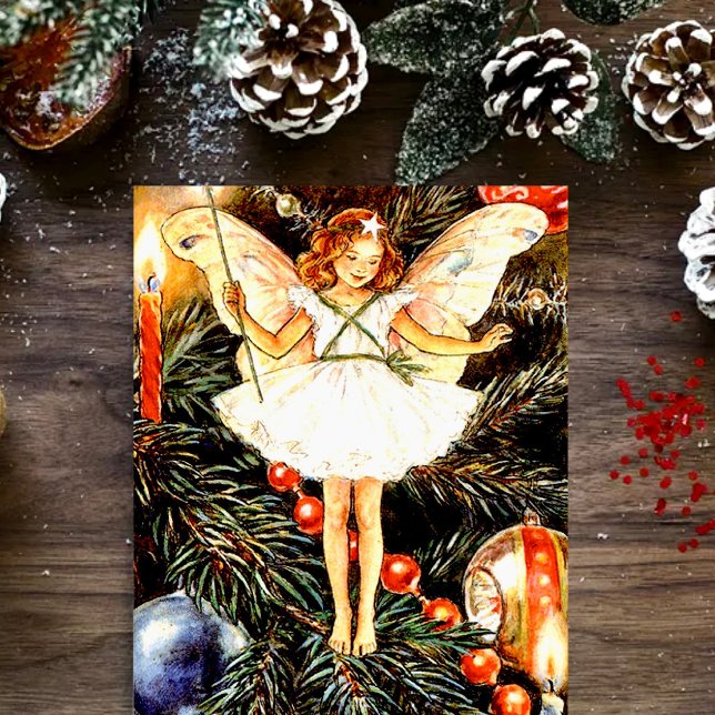 Christmas Tree Fairy Holiday Card (Creator Uploaded)