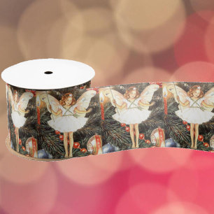 Christmas Tree Fairy Satin Ribbon