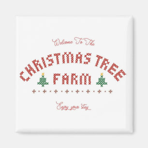 Christmas Tree Farm Magnet