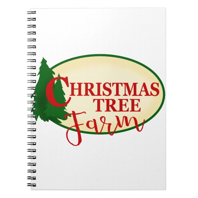 Christmas Tree Farm Notebook (Front)