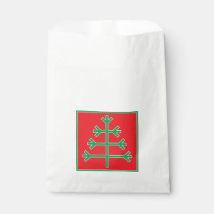 Christmas tree favour bags