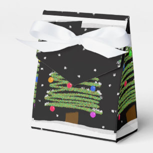 Christmas Tree Favour Box