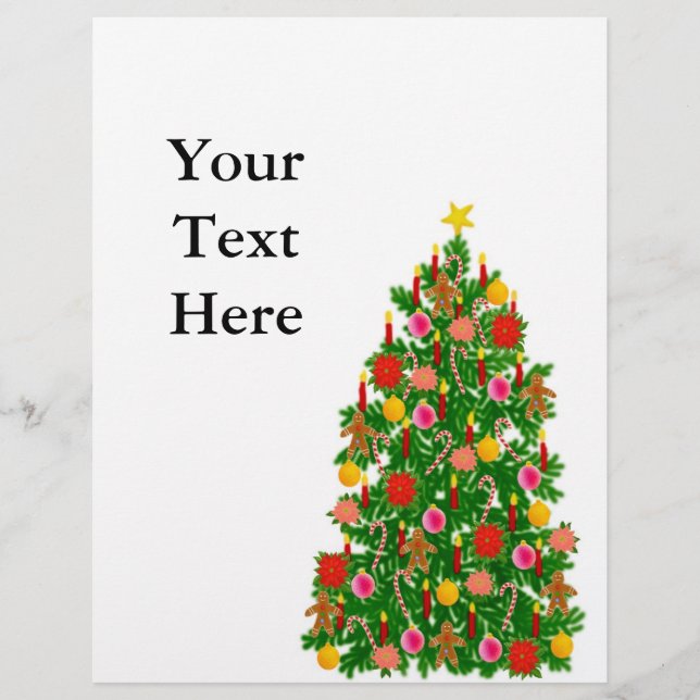 Christmas Tree Flyer (Front)