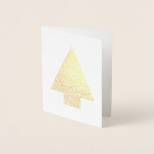 Christmas Tree Foil Card