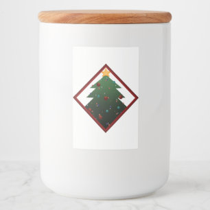 Christmas Tree Food Label