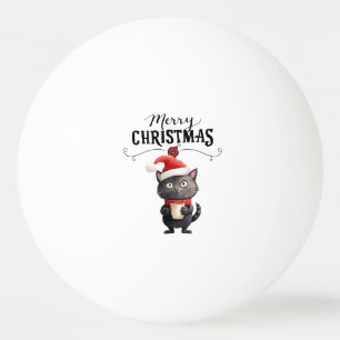  Christmas  Tree for Player who loves Cat Ping Pong Ball