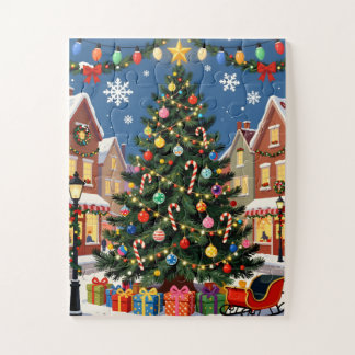 Christmas Tree for Seniors 30 Large Piece Jigsaw Puzzle