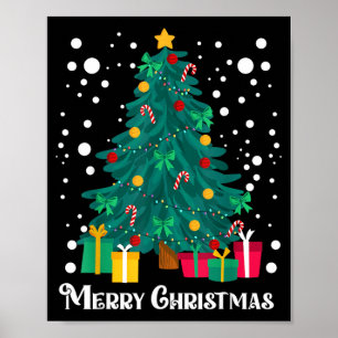 Christmas Tree For Xmas - Santa - Merry Christmas Poster