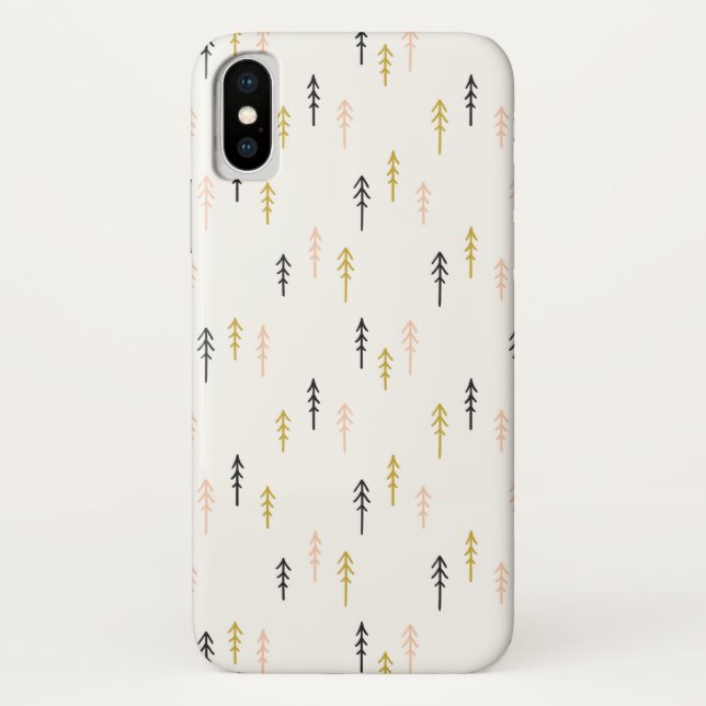 Christmas Tree Forest Pattern Case-Mate iPhone Case (Back)