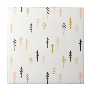 Christmas Tree Forest Pattern Tile