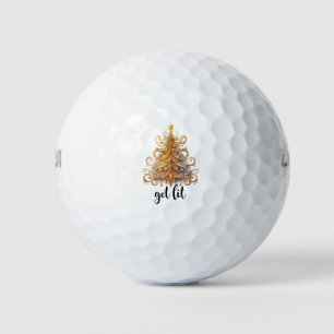Christmas Tree get lit Golf Balls