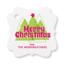 Christmas Tree Gift Tag