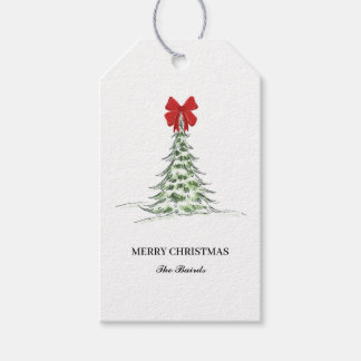 Christmas Tree Gift Tag