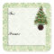 Christmas Tree Gift Tag Sticker