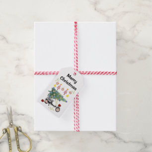 Christmas Tree Gift Tags 