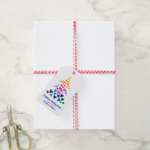 Christmas tree gift tags