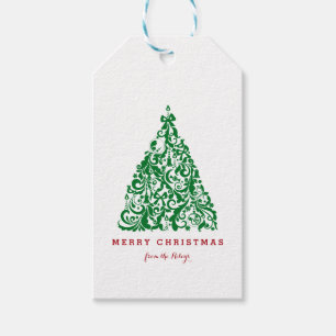 Christmas Tree Gift Tags