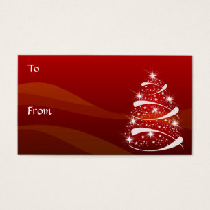 Christmas Tree Gift Tags