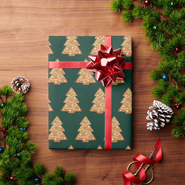 Christmas tree gift wrap (Holiday Gift)