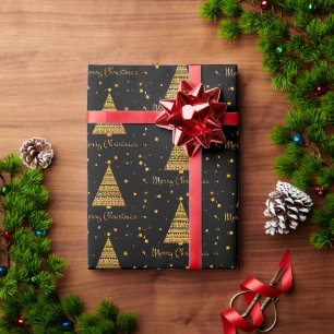 Christmas tree gift wrap