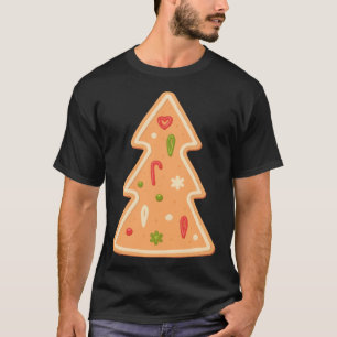 Christmas Tree Gingerbread cake Xmas T-Shirt