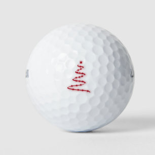 Christmas tree golf balls
