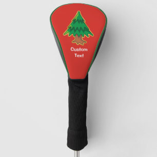 Christmas Tree Golf Head Cover