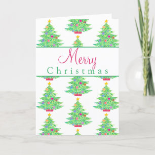 Christmas Tree Greeting Card