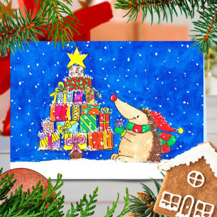 CHRISTMAS TREE greeting card by Nicole Janes