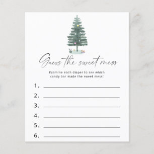 Christmas tree - Guess the Sweet Mess game