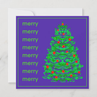 Christmas Tree Holiday Card