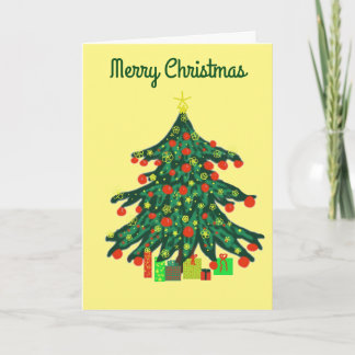 Christmas Tree Holiday Card