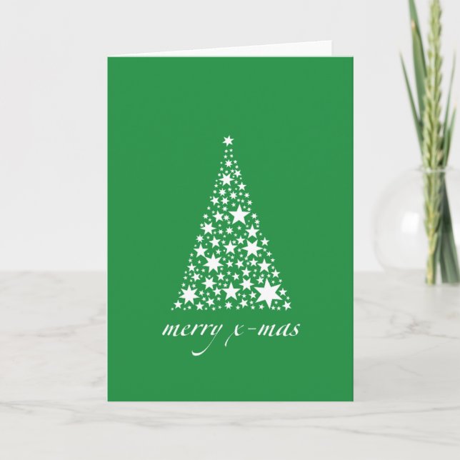 Christmas Tree Holiday Card (Front)
