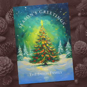 Christmas Tree Holiday Card