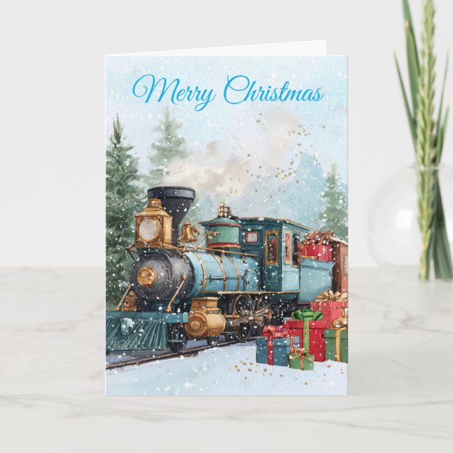 Christmas Tree Holiday Card (Front)