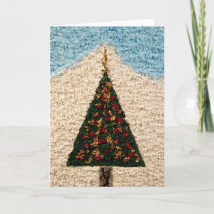Christmas tree holiday card