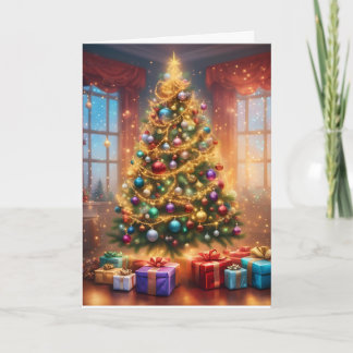 Christmas Tree  Holiday Card