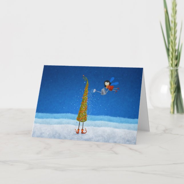 Christmas Tree Holiday Card (Front)