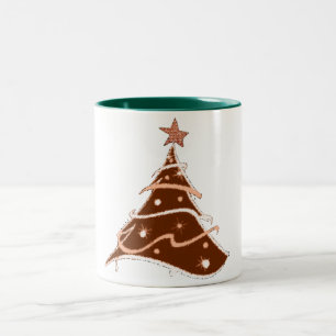 christmas tree holiday design mug design