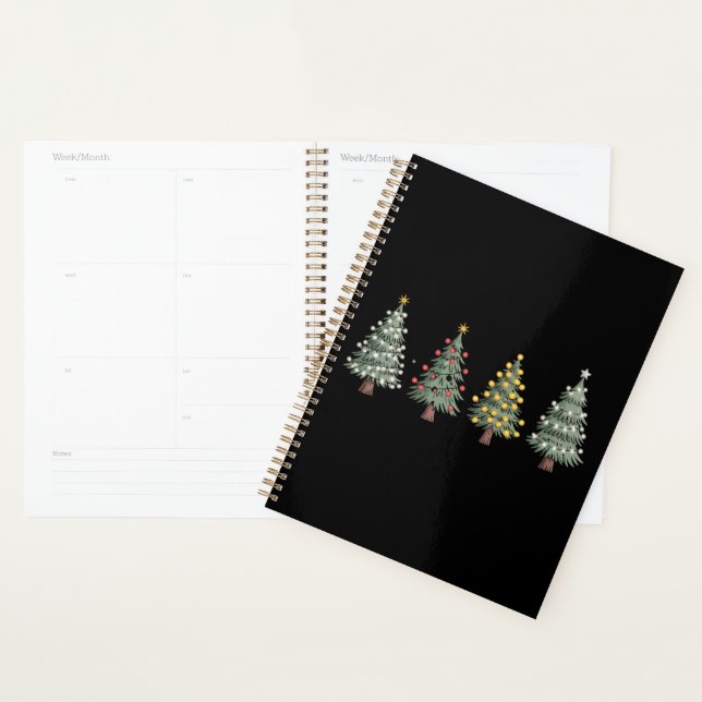 Christmas Tree Holiday Gift Winter  Planner (Display)