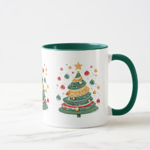 Christmas Tree Holiday Joy Gift Mug