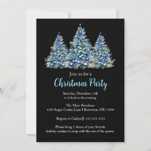 Christmas Tree Holiday Party Invite