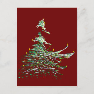 Christmas Tree Holiday Postcard