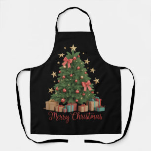 Christmas Tree Holiday Winter Gift  Apron