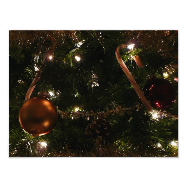 Christmas Tree III Holiday Scene Photo Print (Front)