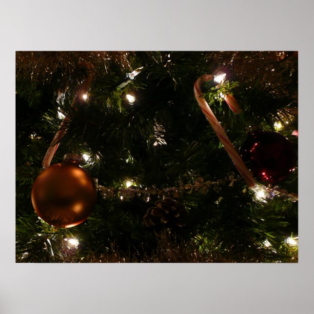 Christmas Tree III Holiday Scene Poster (Front)