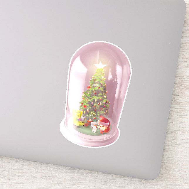 Christmas Tree in a Glass Dome (Detail)