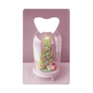 Christmas Tree in a Glass Dome